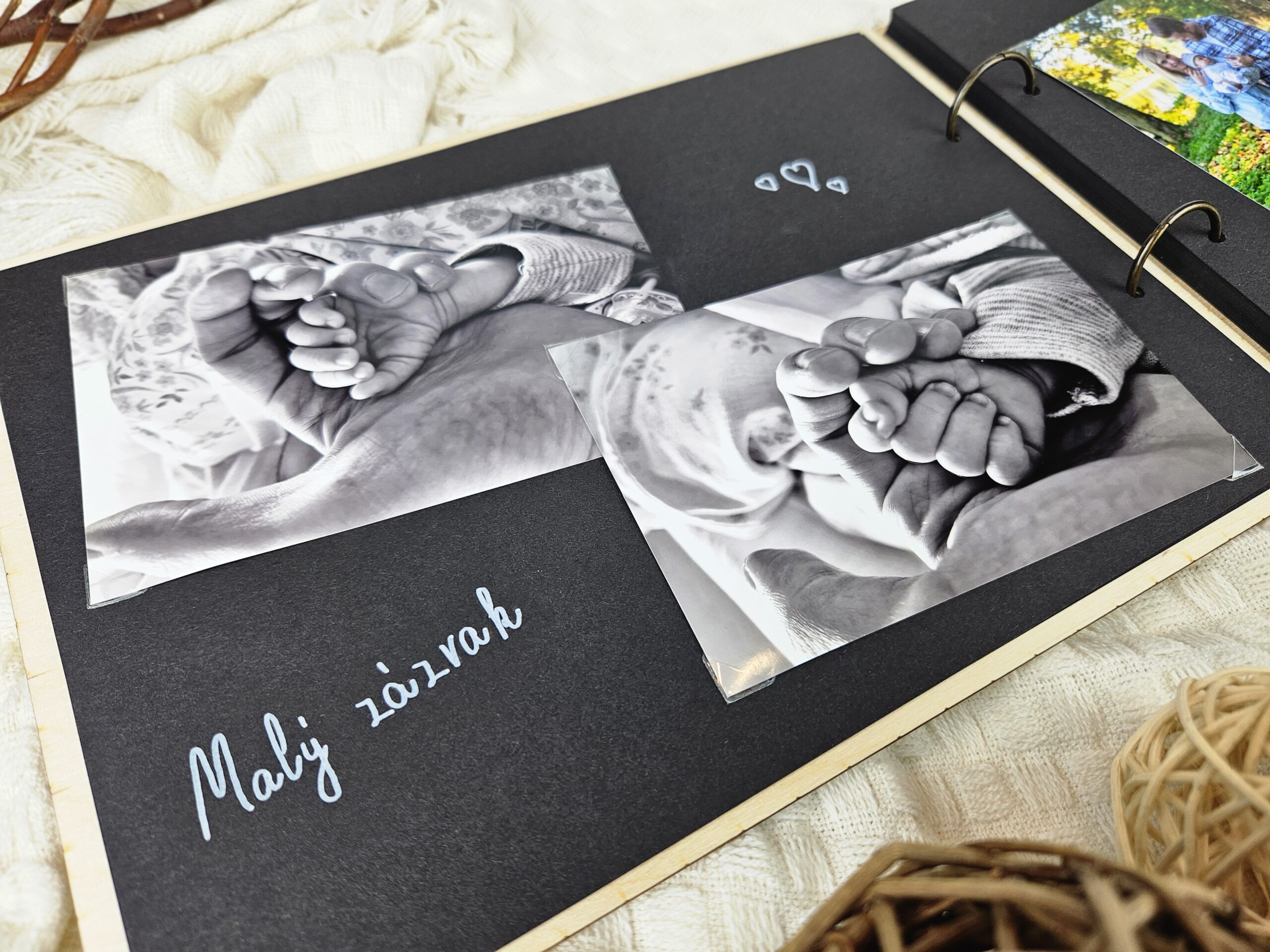 Fotoalbum se jménem | Design srdíček - Image 5
