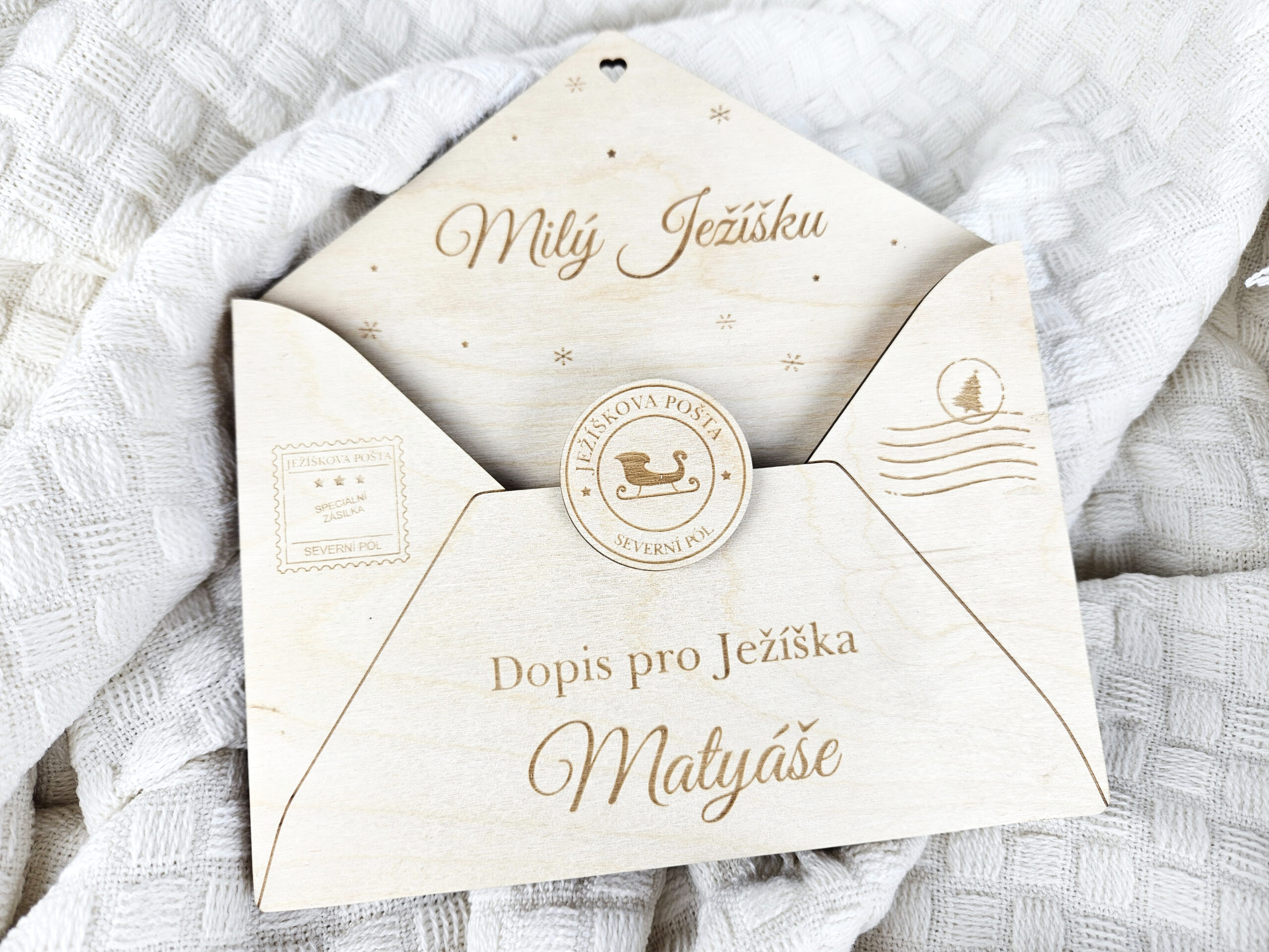 Obálka pro Ježíška