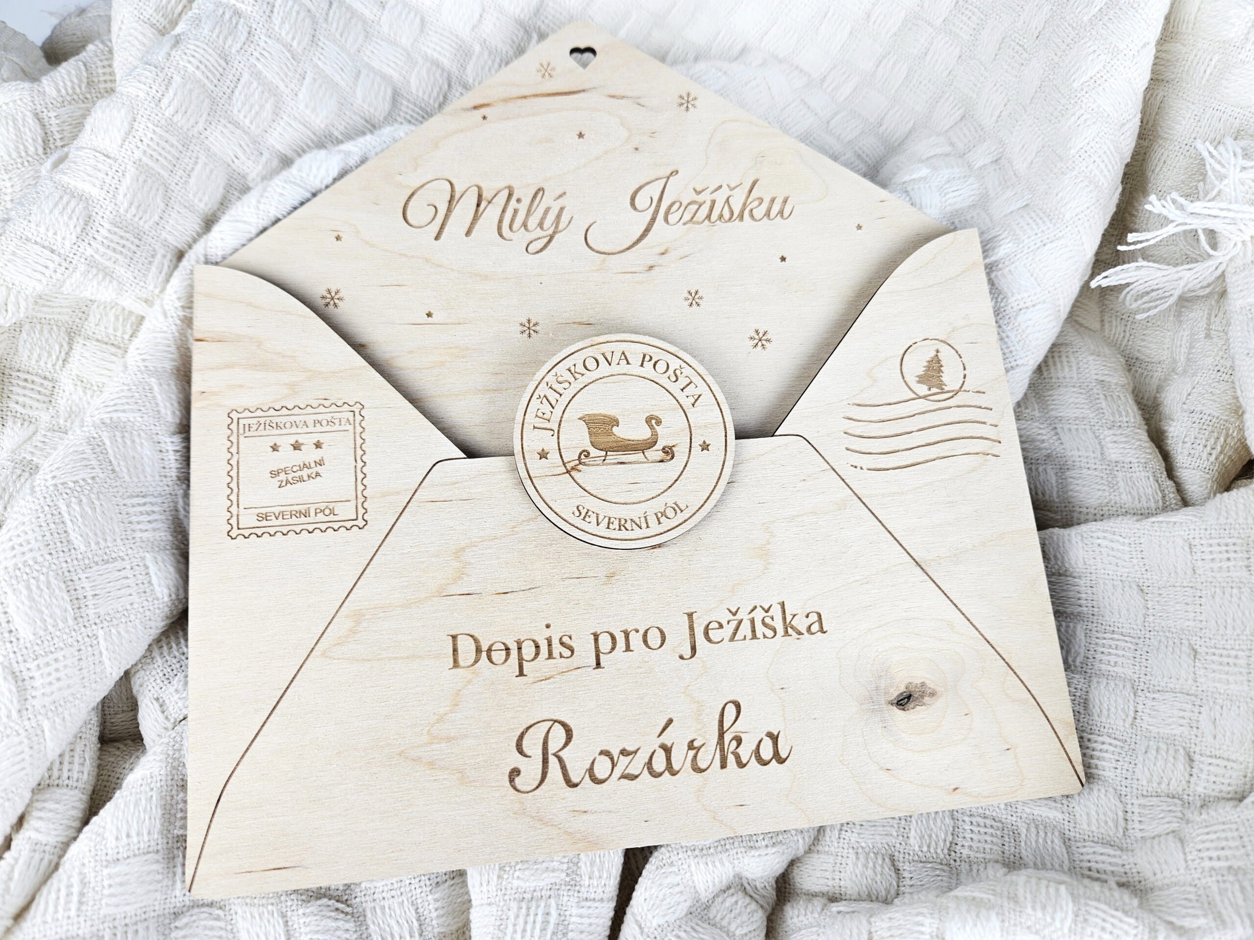 Obálka pro Ježíška